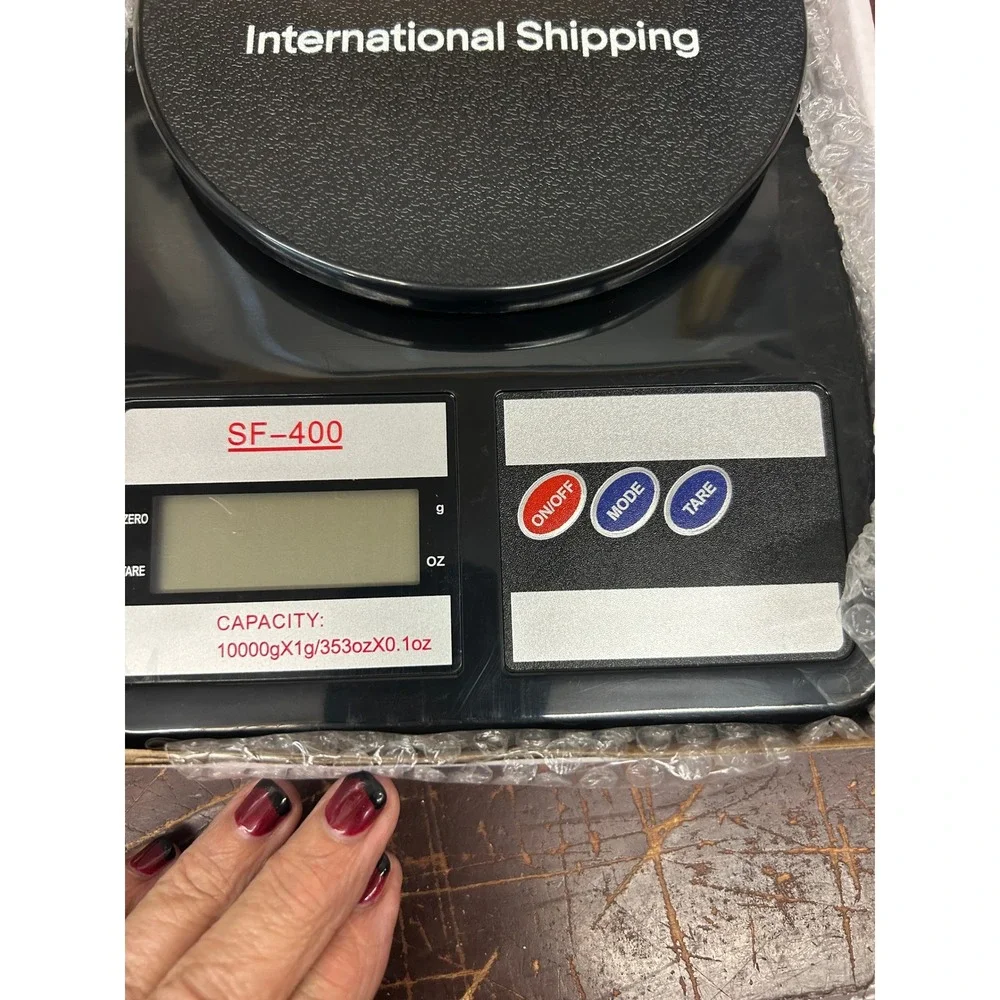 eBay Digital Postal Scale SF-400 OS Black International Shipping Office Tools
